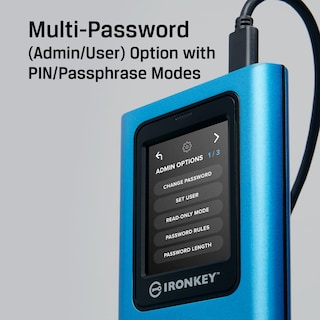 Foto 5 | Ssd Externo Kingston Ironkey Vault Privacy 80 De 1,92 Tb - Venta Internacional.