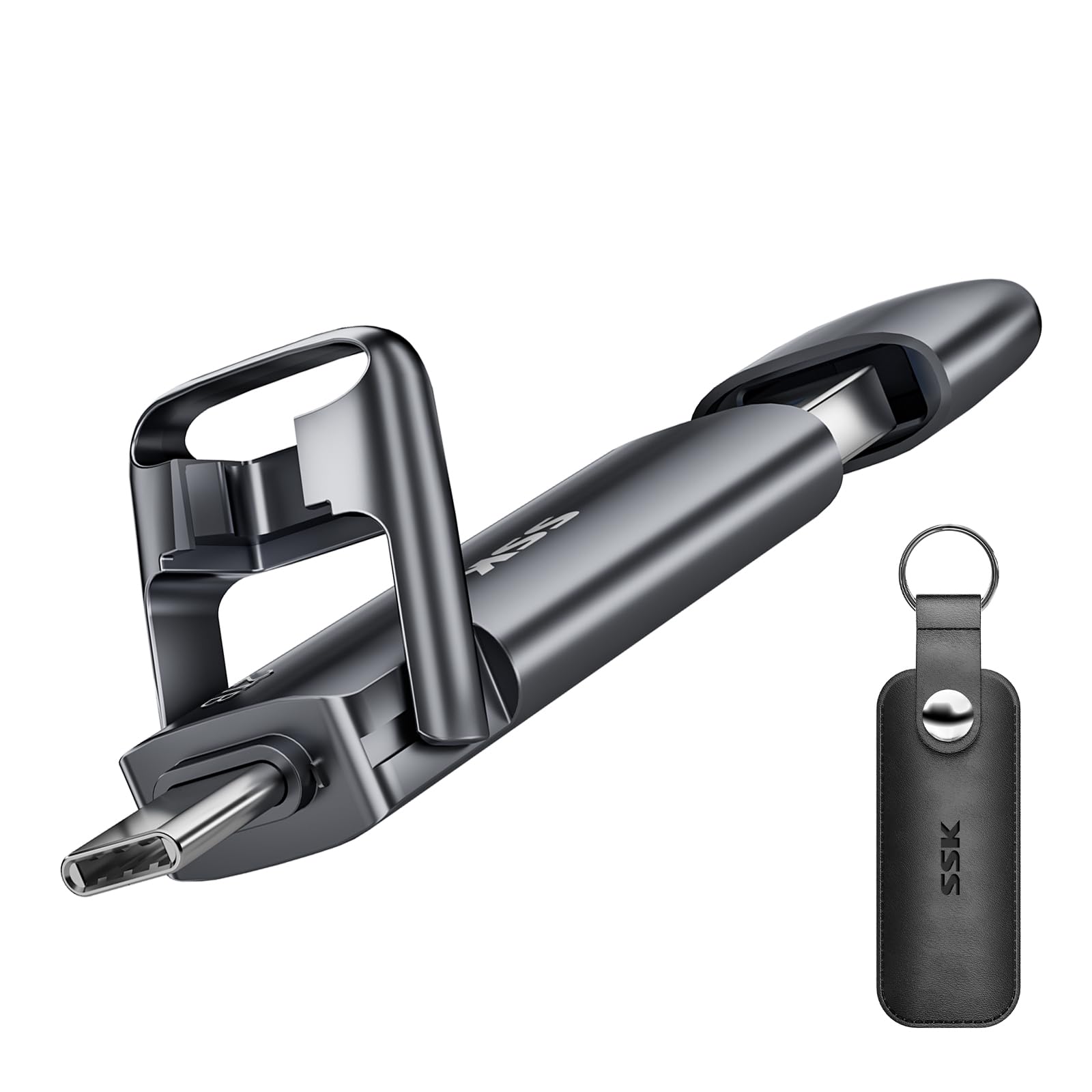 Foto 2 pulgar | Unidad Dual Usb C Externa Ssk De 2 Tb 550 Mb/s, 2 En 1, Tipo C/a - Venta Internacional.
