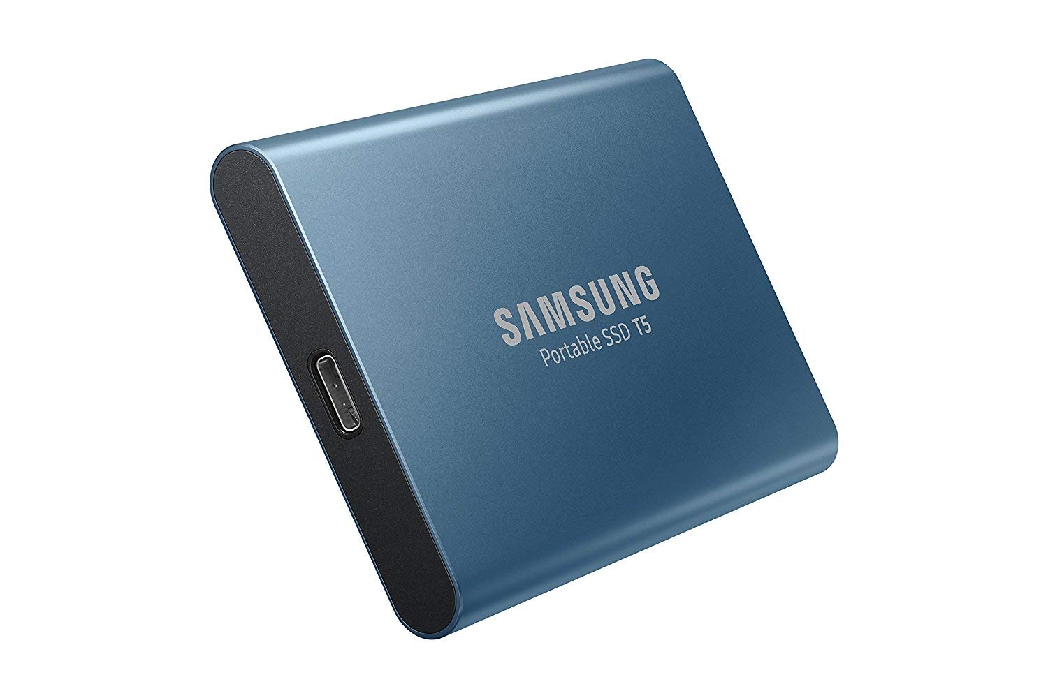 Foto 2 pulgar | Ssd Samsung T5 Portátil 500 Gb Usb 3.1 540 Mb/s Azul - Venta Internacional.