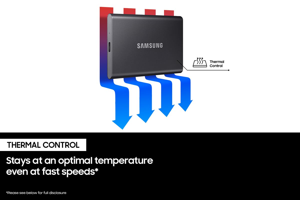 Foto 4 pulgar | Unidad De Estado Sólido Externa Samsung T7 1tb Usb 3.2 Gen 2 Gray - Venta Internacional.