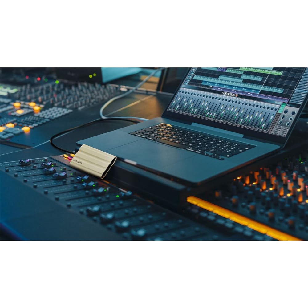 Foto 6 | Ssd Portátil Samsung T7 4tb Usb 3.2 Gen. 2 Con Funda Y Adaptador - Venta Internacional.