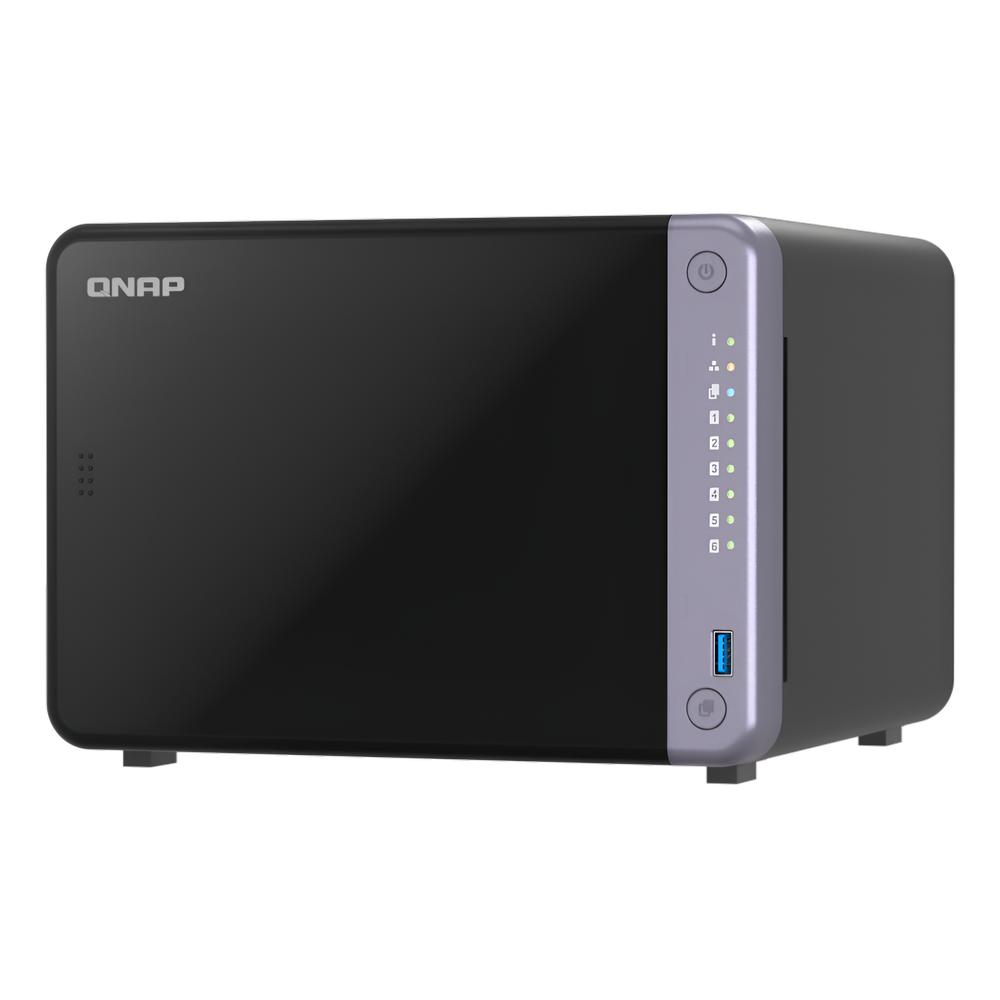 Foto 1 | Servidor Nas Qnap 6 Bahías Procesador Quad Core 4 Gb Ram