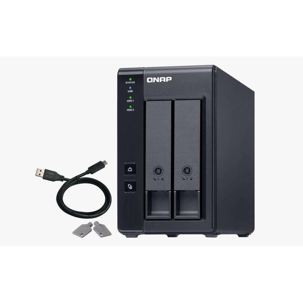 Foto 2 pulgar | Servidor Das Qnap Usb 3.2 2 Bahías, Tr-002-ust