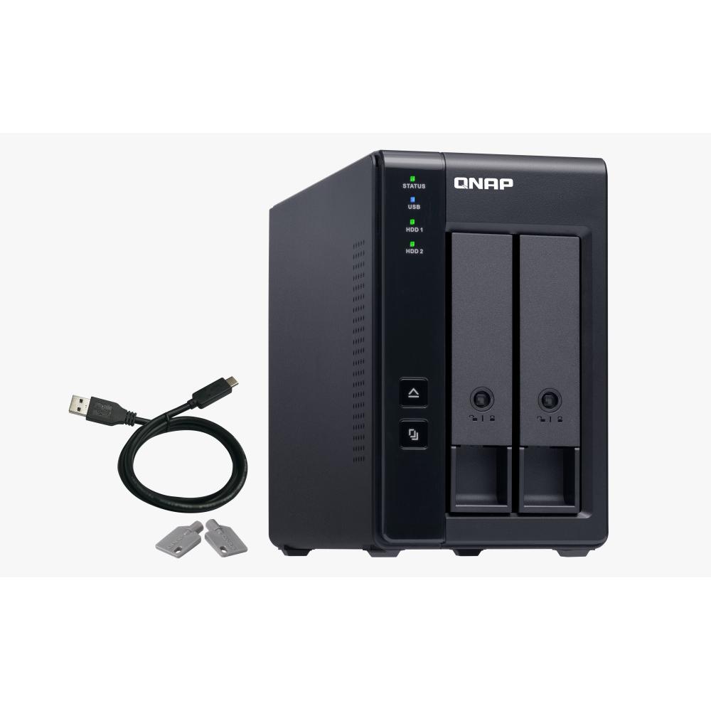 Foto 3 pulgar | Servidor Das Qnap Usb 3.2 2 Bahías, Tr-002-ust