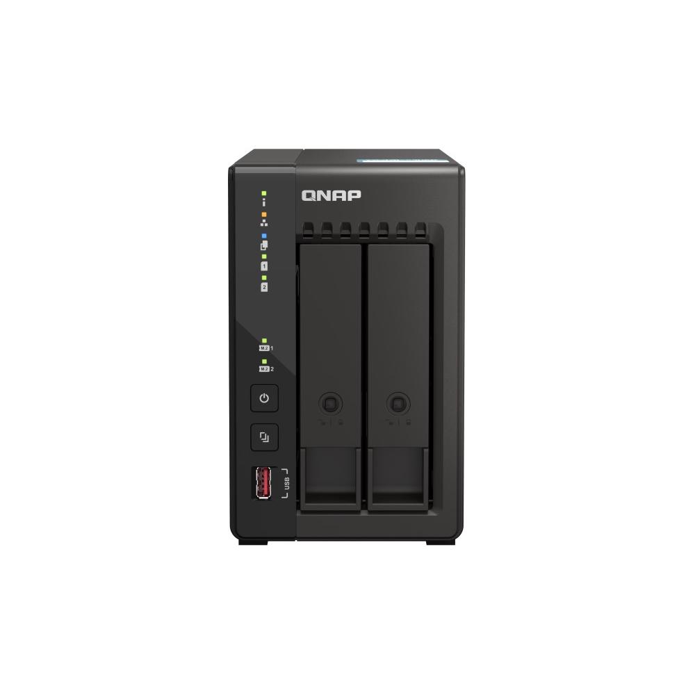 Foto 2 pulgar | Servidor Nas QNAP Intel Celeron 4core J6412 2 Bahías 8gb Ram