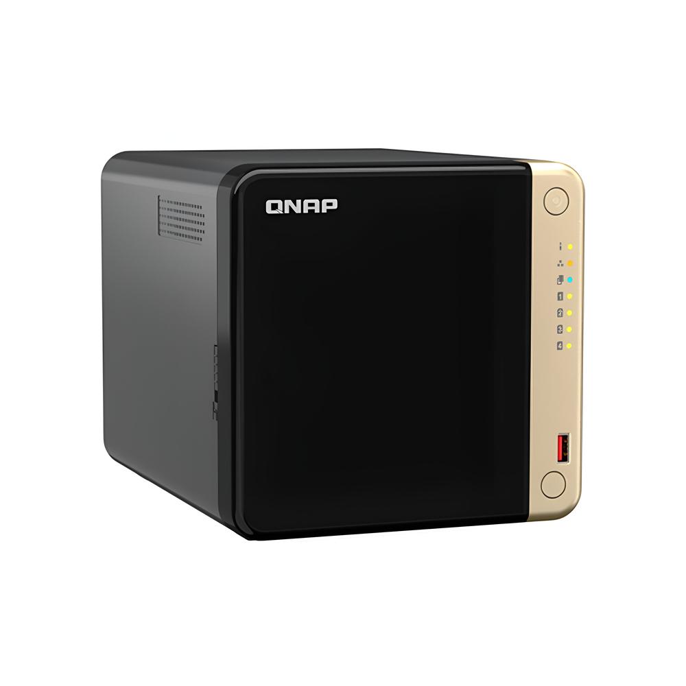 Foto 4 pulgar | Servidor Nas Qnap 4 Bahías Proc Intel 8 Gb Ram Ts-464-8g-us