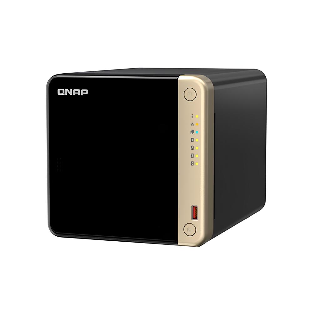 Foto 6 pulgar | Servidor Nas Qnap 4 Bahías Proc Intel 8 Gb Ram Ts-464-8g-us