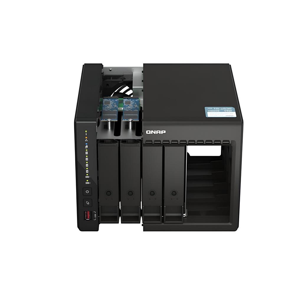 Foto 3 pulgar | Servidor Nas Qnap 4 Bahías Proc Intel 8 Gb Ram Ts-453e-8g