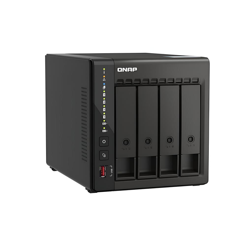 Foto 5 pulgar | Servidor Nas Qnap 4 Bahías Proc Intel 8 Gb Ram Ts-453e-8g