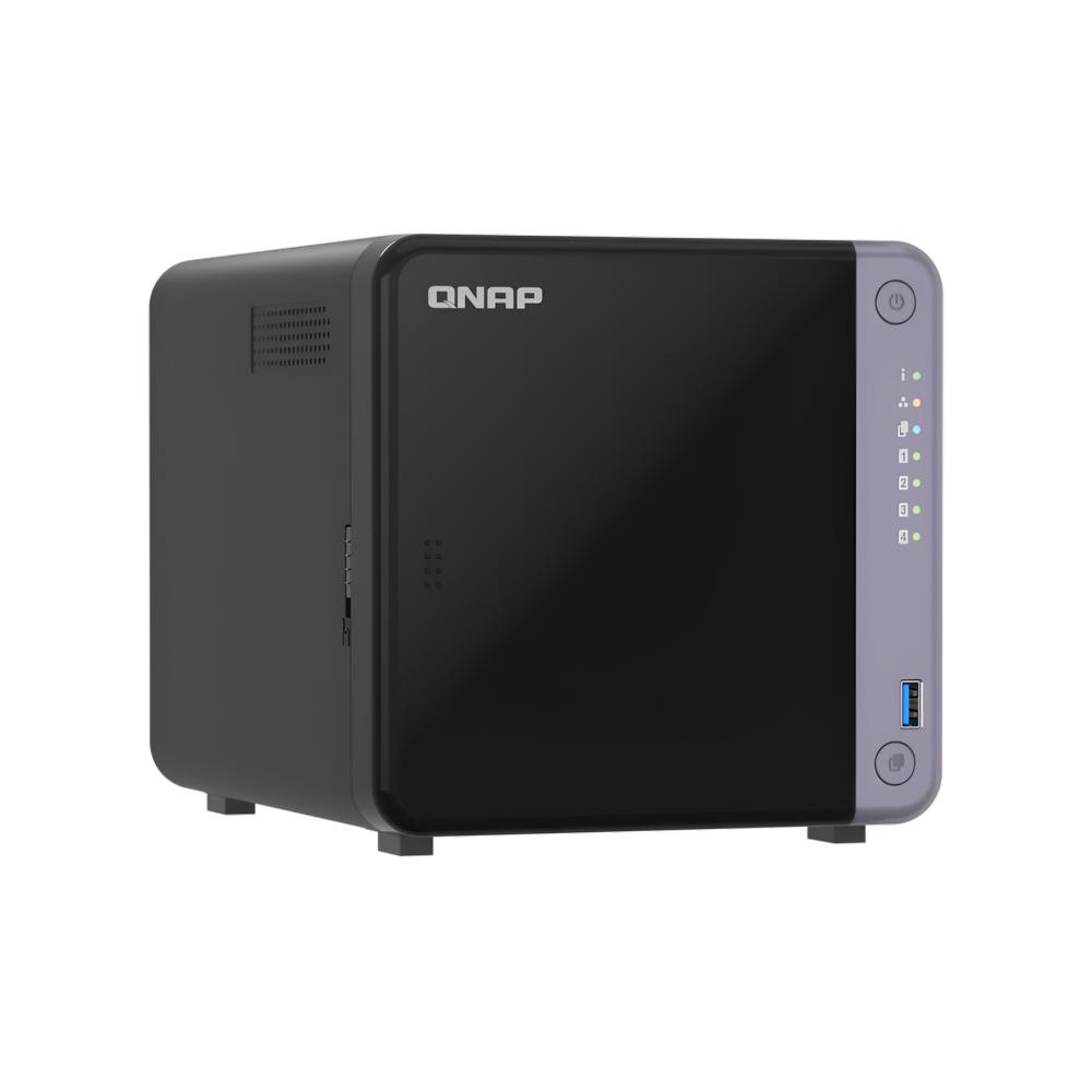 Foto 2 | Servidor Nas Qnap 4 Bahías Procesador Quad Core 4 Gb Ram