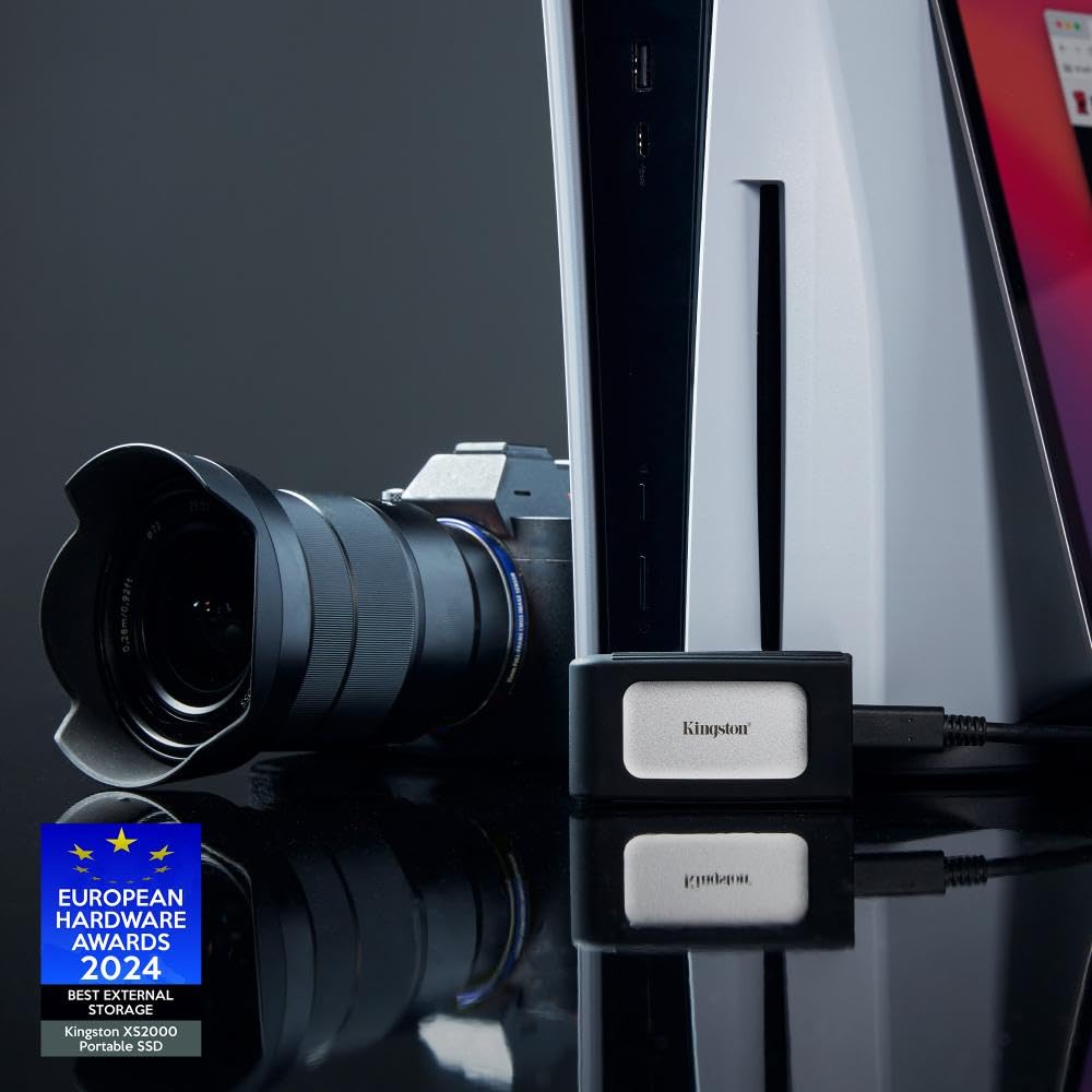 Foto 4 | Ssd Portátil Kingston Xs2000 De 500 Gb Con Usb-c 3.2 Gen 2x2 - Venta Internacional.
