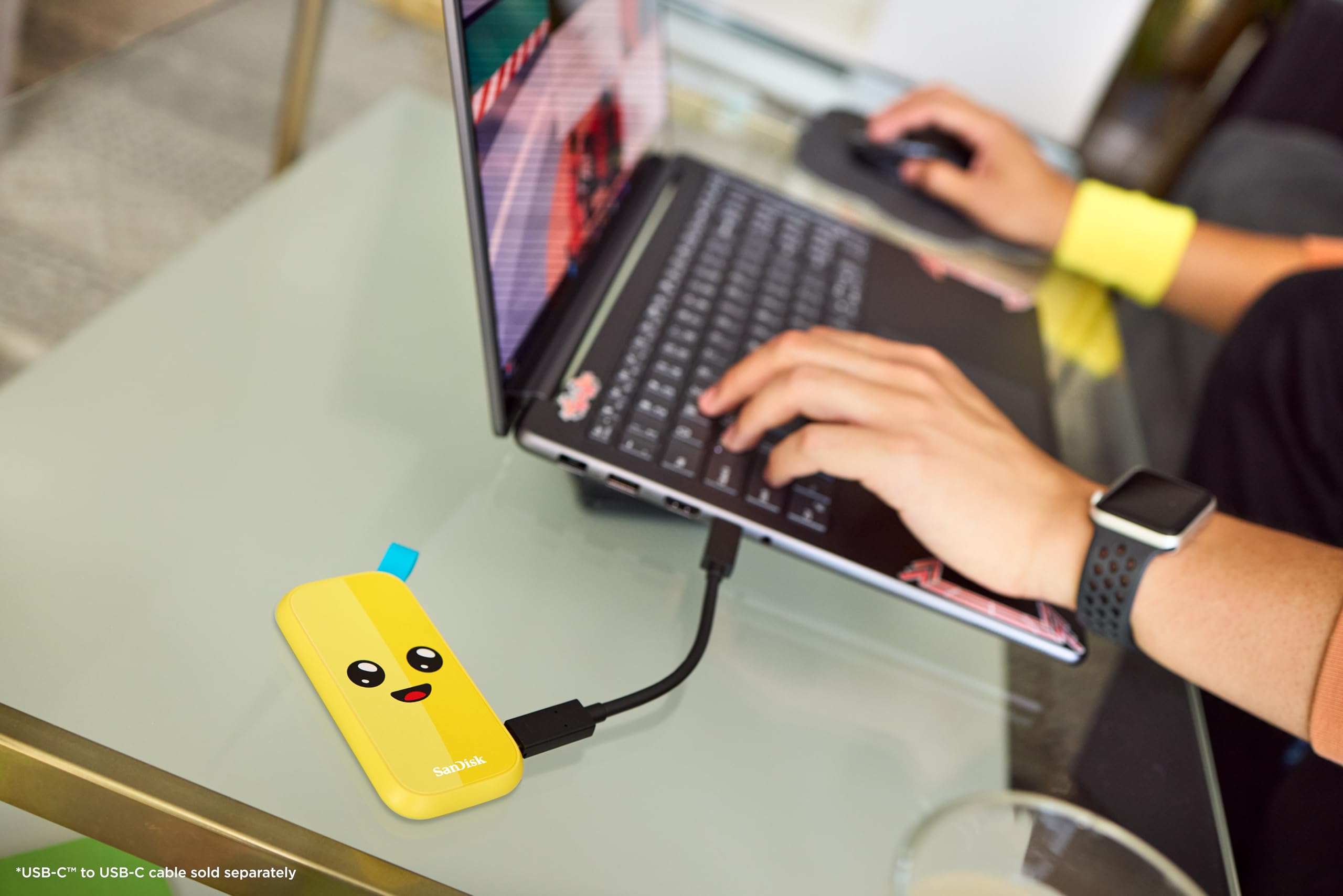 Foto 4 pulgar | Ssd Portátil Sandisk Fortnite Peely Edition de 1 TB Usb-c 3.2 - Venta Internacional