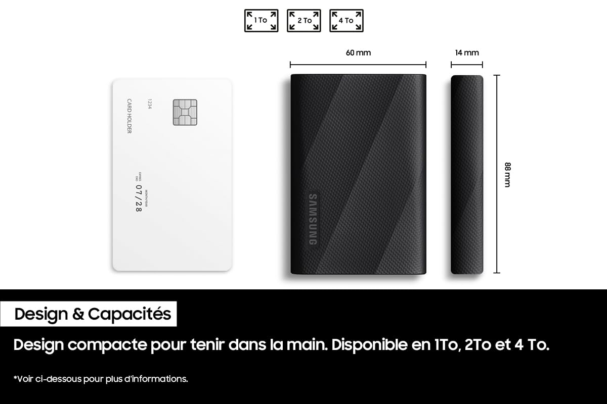 Foto 5 pulgar | Ssd Portátil Samsung T9 Usb 3.2 Gen 2x2 De 2 Tb, 2000 Mb/s - Venta Internacional.