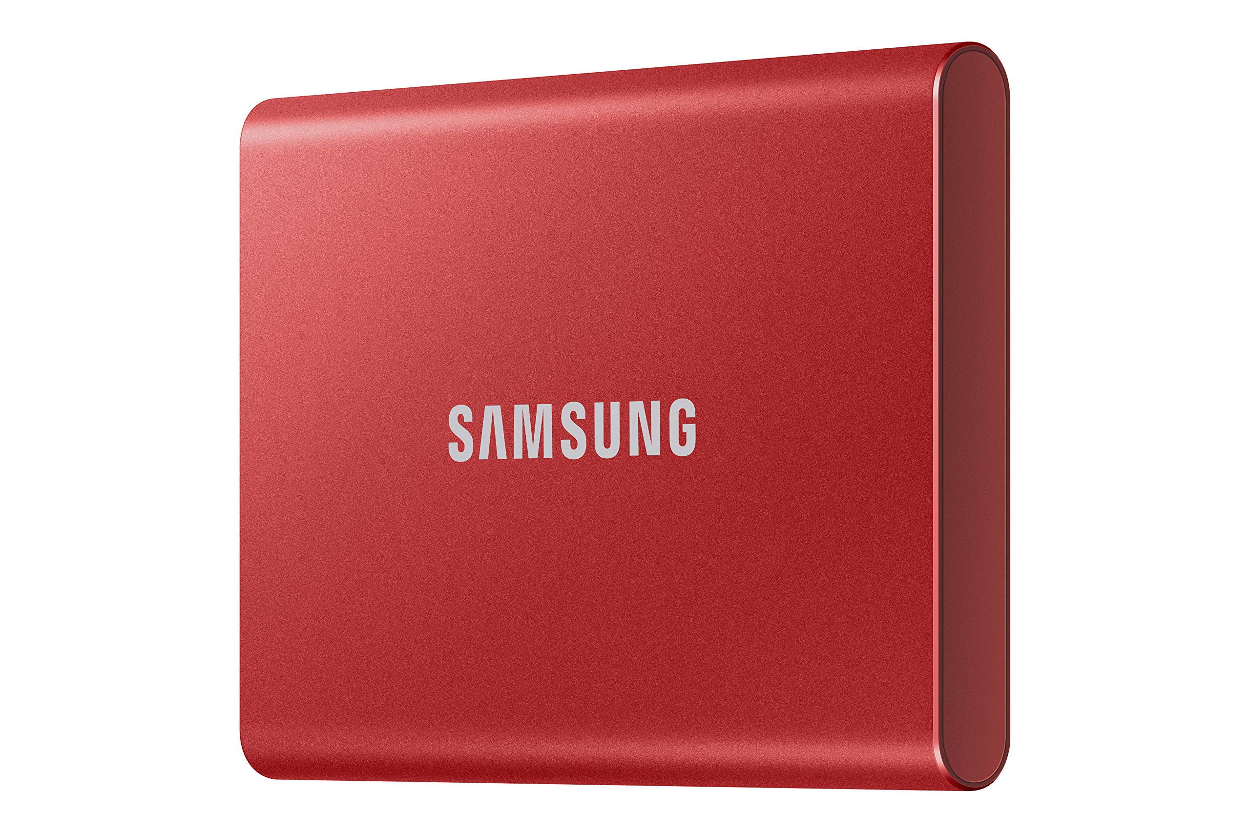 Foto 3 pulgar | Ssd Portátil Samsung T7 500 Gb Usb 3.2 Gen2 1050 Mb/s Rojo - Venta Internacional.