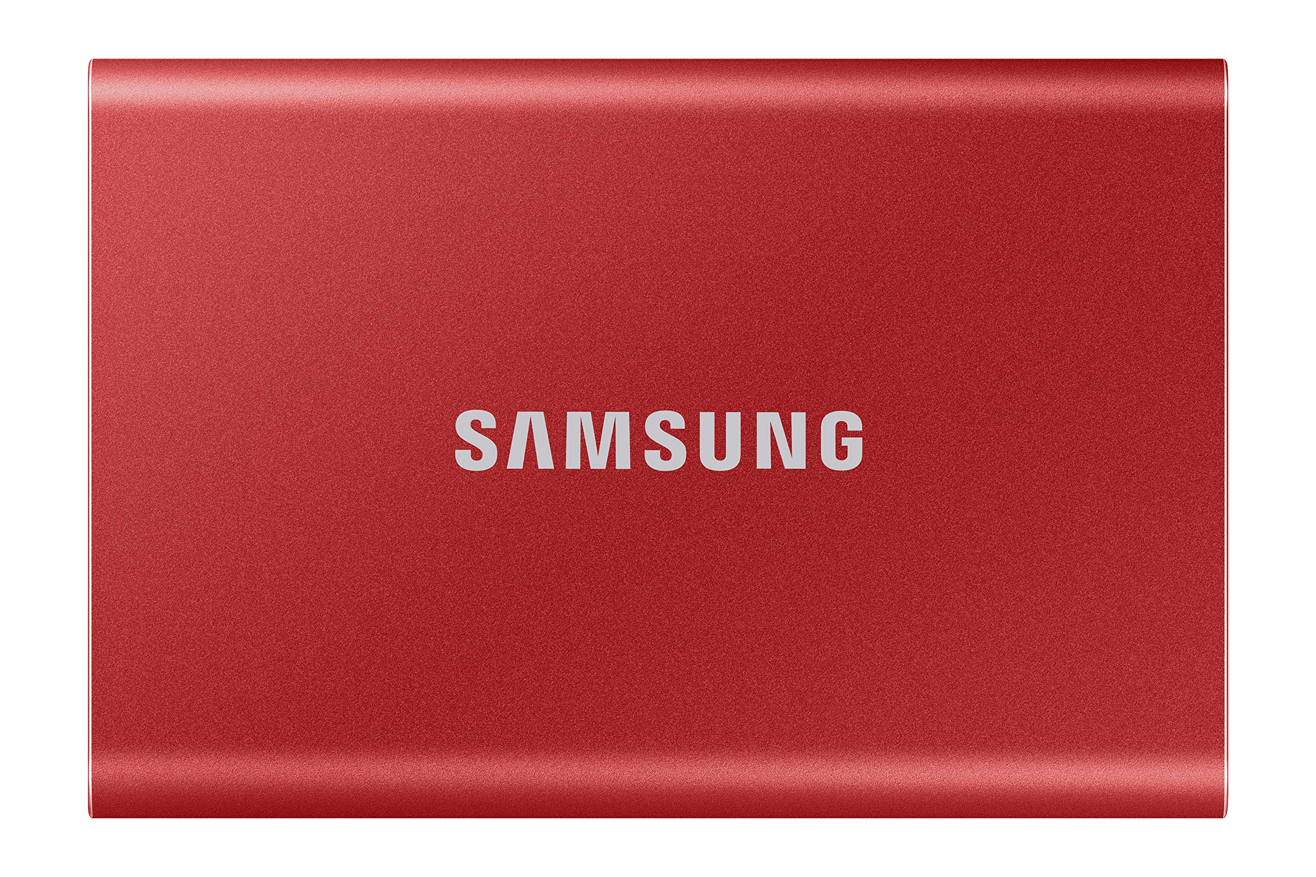 Foto 4 pulgar | Ssd Portátil Samsung T7 500 Gb Usb 3.2 Gen2 1050 Mb/s Rojo - Venta Internacional.