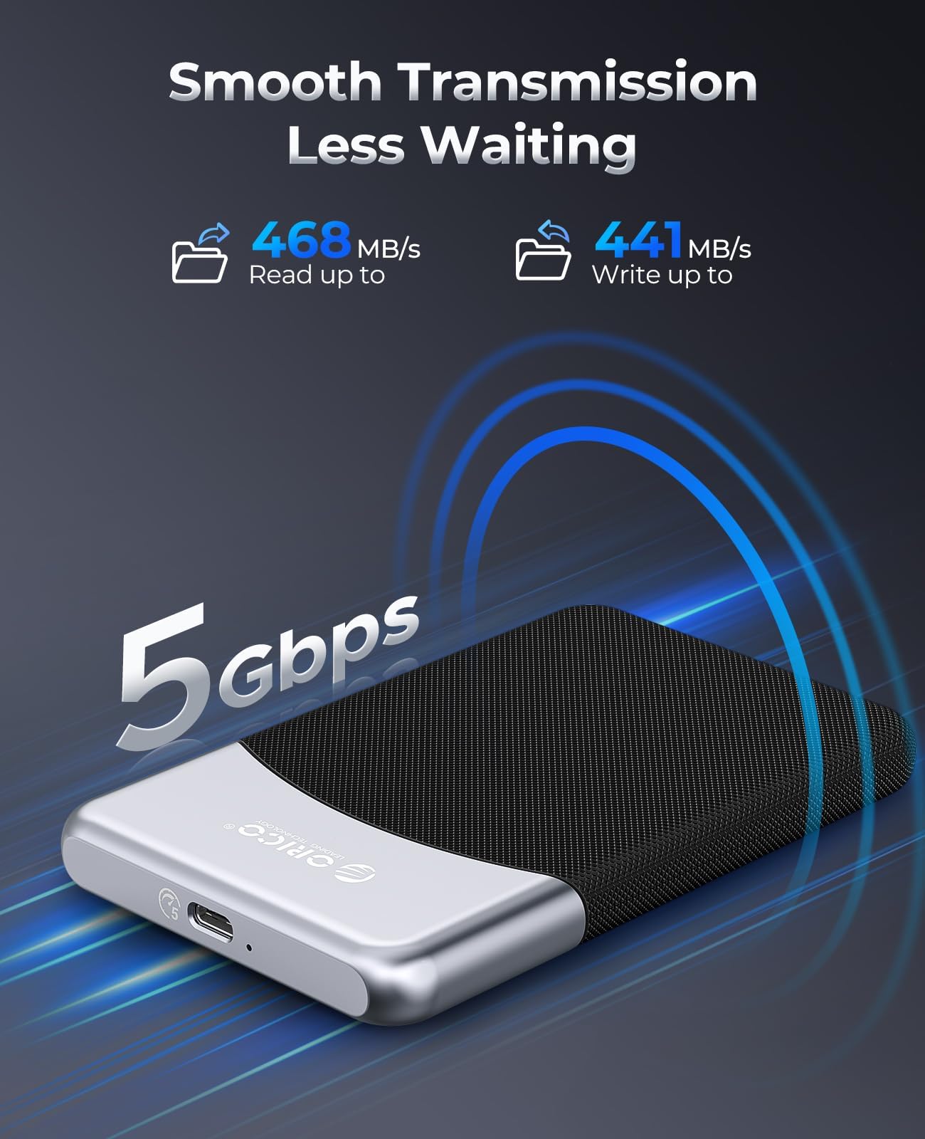Foto 4 pulgar | Ssd Externo Orico M25pro 512 Gb Usb 3.2 Gen 1 460 Mb/s - Venta Internacional.