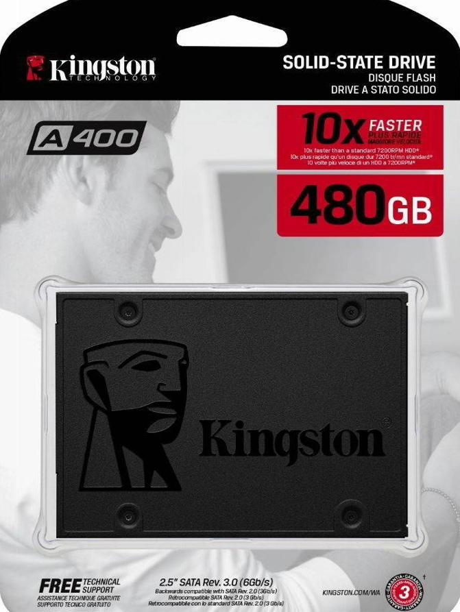 Unidad De Estado Solido Interno 480gb Kingston A400