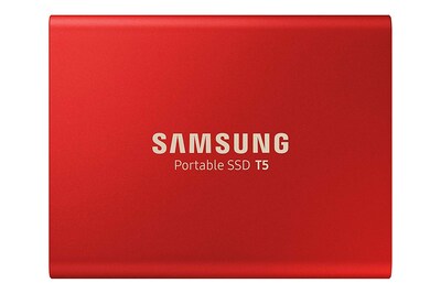Foto 1 | Unidad De Estado Sólido Externa Samsung T5 1tb Usb 3.1 Red - Venta Internacional.