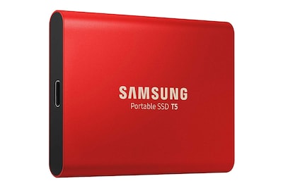Foto 2 | Unidad De Estado Sólido Externa Samsung T5 1tb Usb 3.1 Red - Venta Internacional.