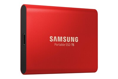 Foto 4 | Unidad De Estado Sólido Externa Samsung T5 1tb Usb 3.1 Red - Venta Internacional.