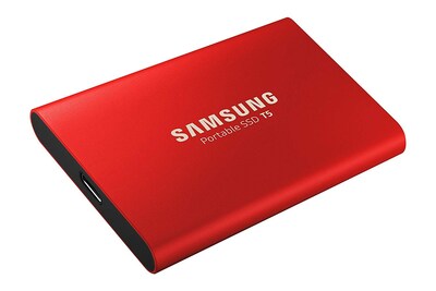 Foto 5 | Unidad De Estado Sólido Externa Samsung T5 1tb Usb 3.1 Red - Venta Internacional.