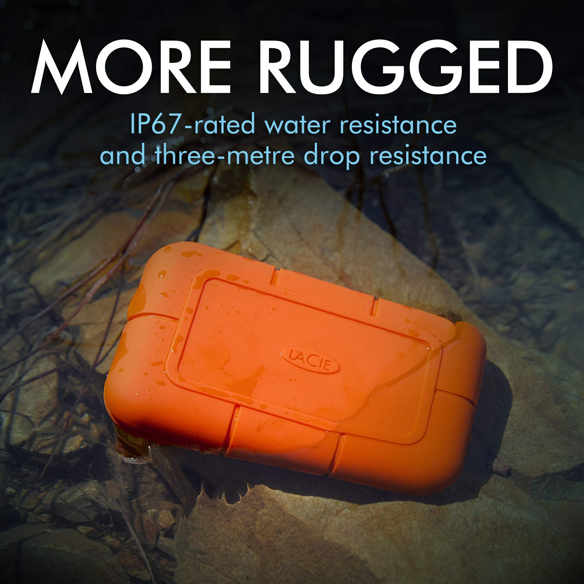 Foto 4 pulgar | Unidad De Estado Sólido Lacie Rugged Ssd De 4 Tb Usb-c 3.2 Nvme 1050 Mb/s - Venta Internacional.
