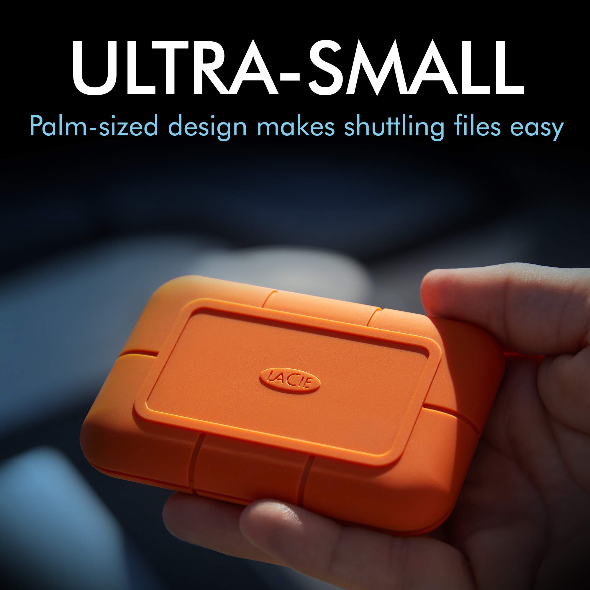 Foto 6 pulgar | Unidad De Estado Sólido Lacie Rugged Ssd De 4 Tb Usb-c 3.2 Nvme 1050 Mb/s - Venta Internacional.
