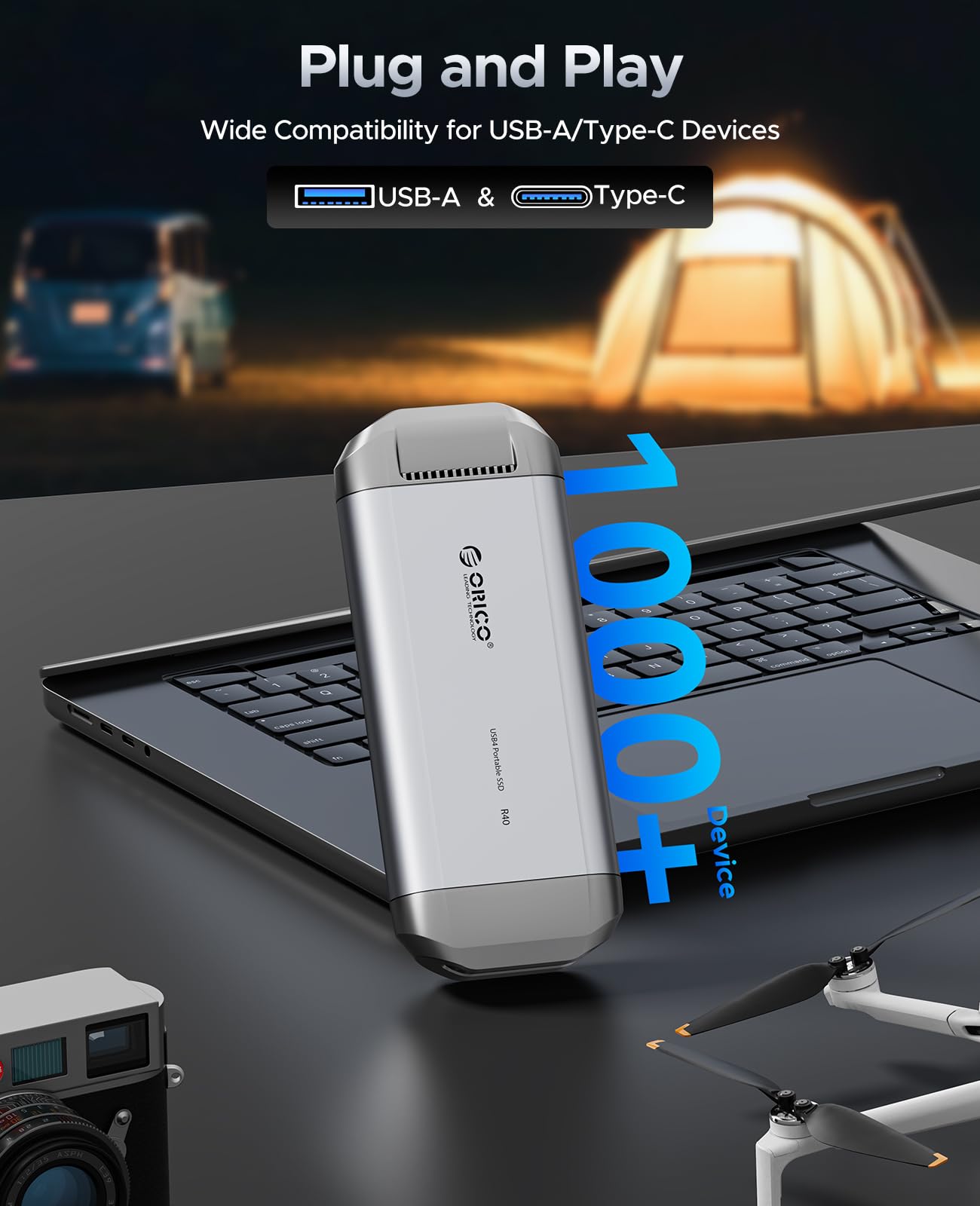 Foto 8 pulgar | Ssd Externo Orico R40 De 1 Tb Thunderbolt 4/3 Usb 4.0 3700 Mb/s - Venta Internacional.