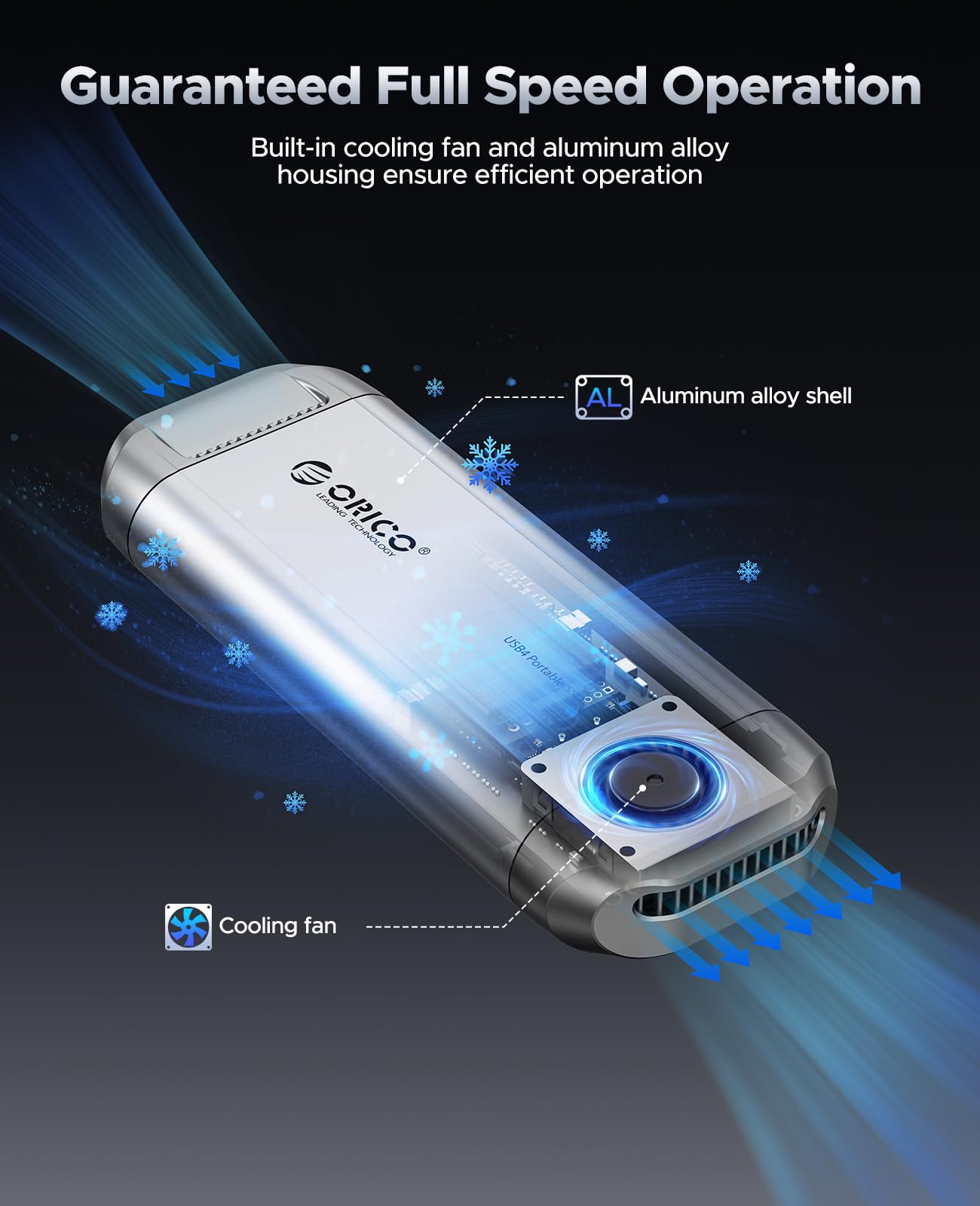 Foto 5 pulgar | Ssd Externo Orico 2 Tb Thunderbolt 4/3 Usb4.0 3700 Mb/s - Venta Internacional.