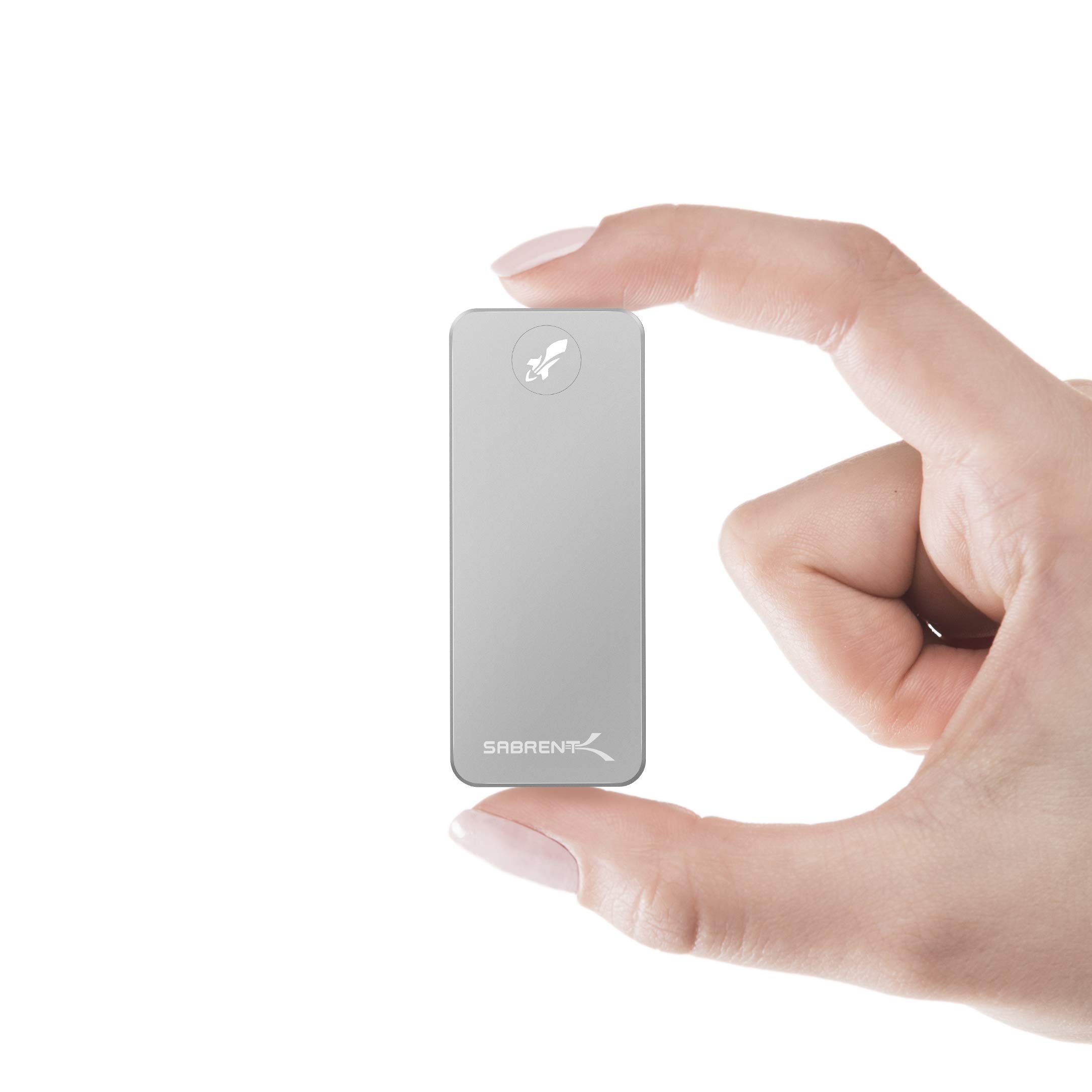 Foto 2 pulgar | Ssd Externo Sabrent Rocket Nano 512 Gb Usb 3.2 10 Gb/s Plateado - Venta Internacional.