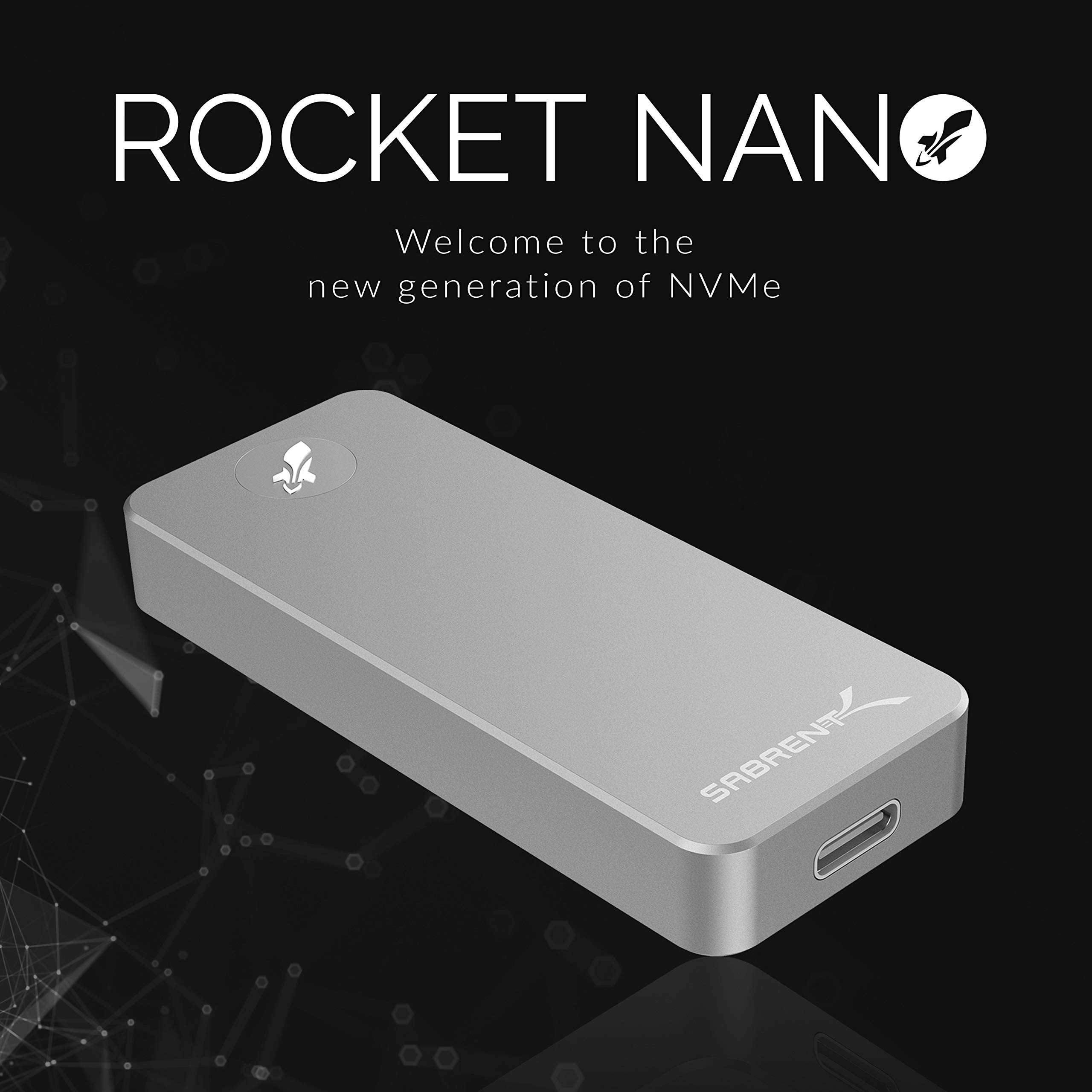 Foto 3 pulgar | Ssd Externo Sabrent Rocket Nano 512 Gb Usb 3.2 10 Gb/s Plateado - Venta Internacional.