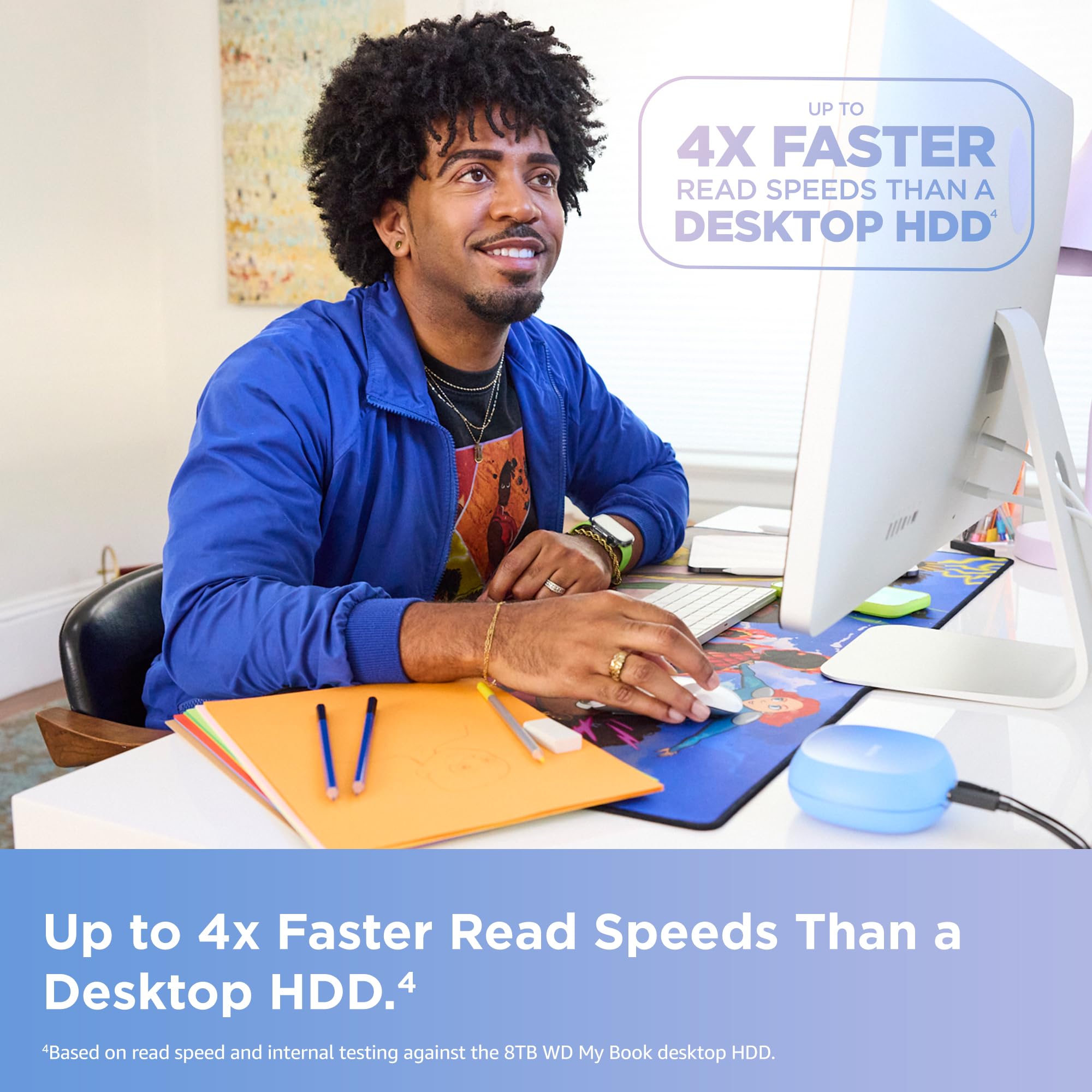 Foto 4 pulgar | Ssd De Escritorio Externo Sandisk Creator Desk 4tb Usb 3.2 Gen 2 - Venta Internacional.