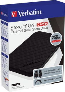Foto 6 | Ssd Portátil Verbatim Store 'n' Go De 256 Gb Usb 3.2 Gen 1 - Venta Internacional.