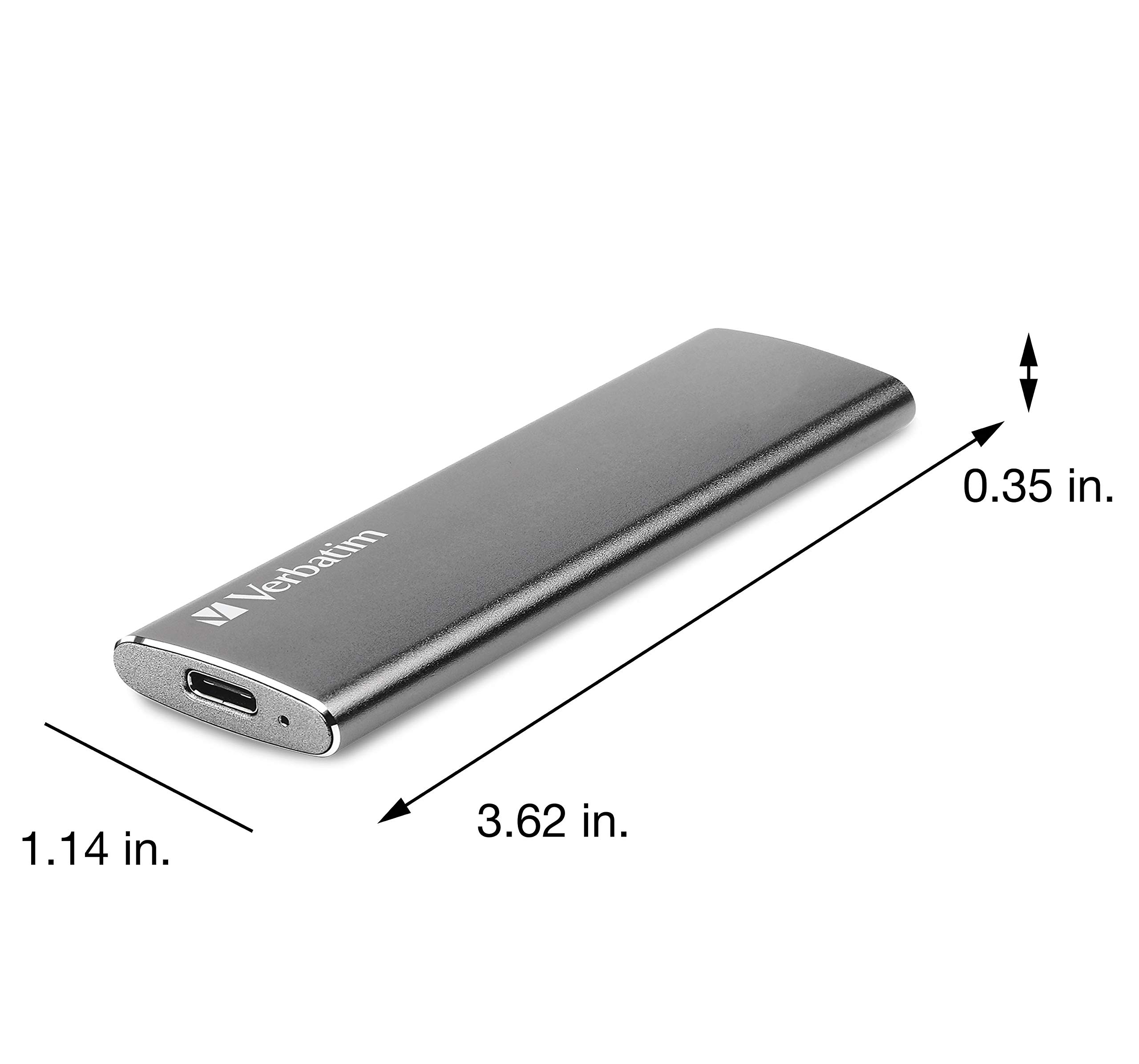 Foto 3 pulgar | Ssd Externo Verbatim Vx500 240 Gb Usb 3.1 Gen 2 Grafito - Venta Internacional.