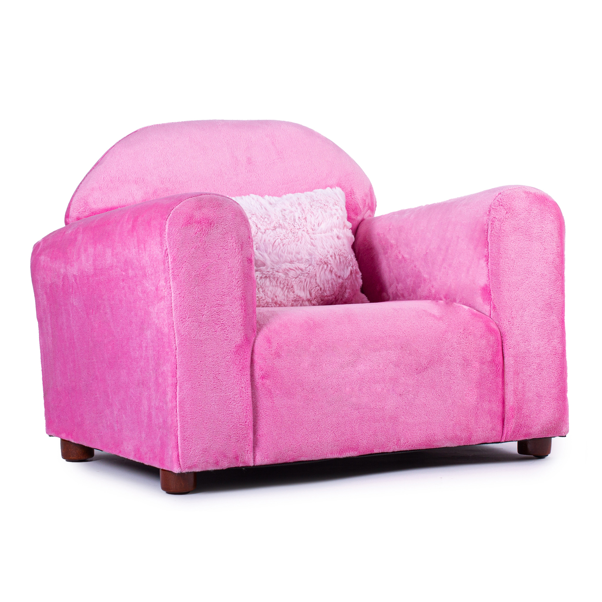 Foto 3 pulgar | Sofa Infantil Marca Keet,  Cozy Chair Microsuede Pink, Incluye Gratis Almohada Stella Rosa De Peluche