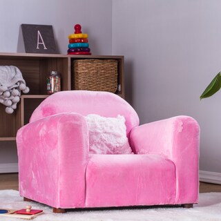 Foto 4 | Sofa Infantil Marca Keet, Cozy Chair Microsuede Pink, Incluye Gratis Almohada Stella Rosa De Peluche