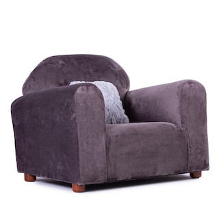 Foto 2 | Sillón Infantil Tapizado en Microsuede con Patas Desmontables y Almohada