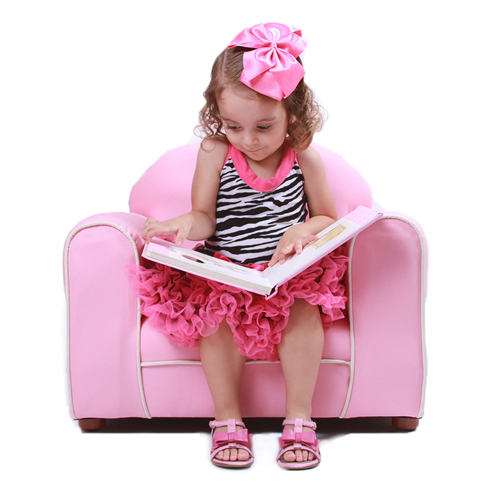 Foto 3 | Sillón Infantil con Almohada Rosa