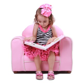 Foto 3 | Sillón Infantil con Almohada Rosa