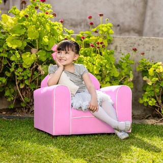 Foto 4 | Sillón Infantil con Almohada Rosa