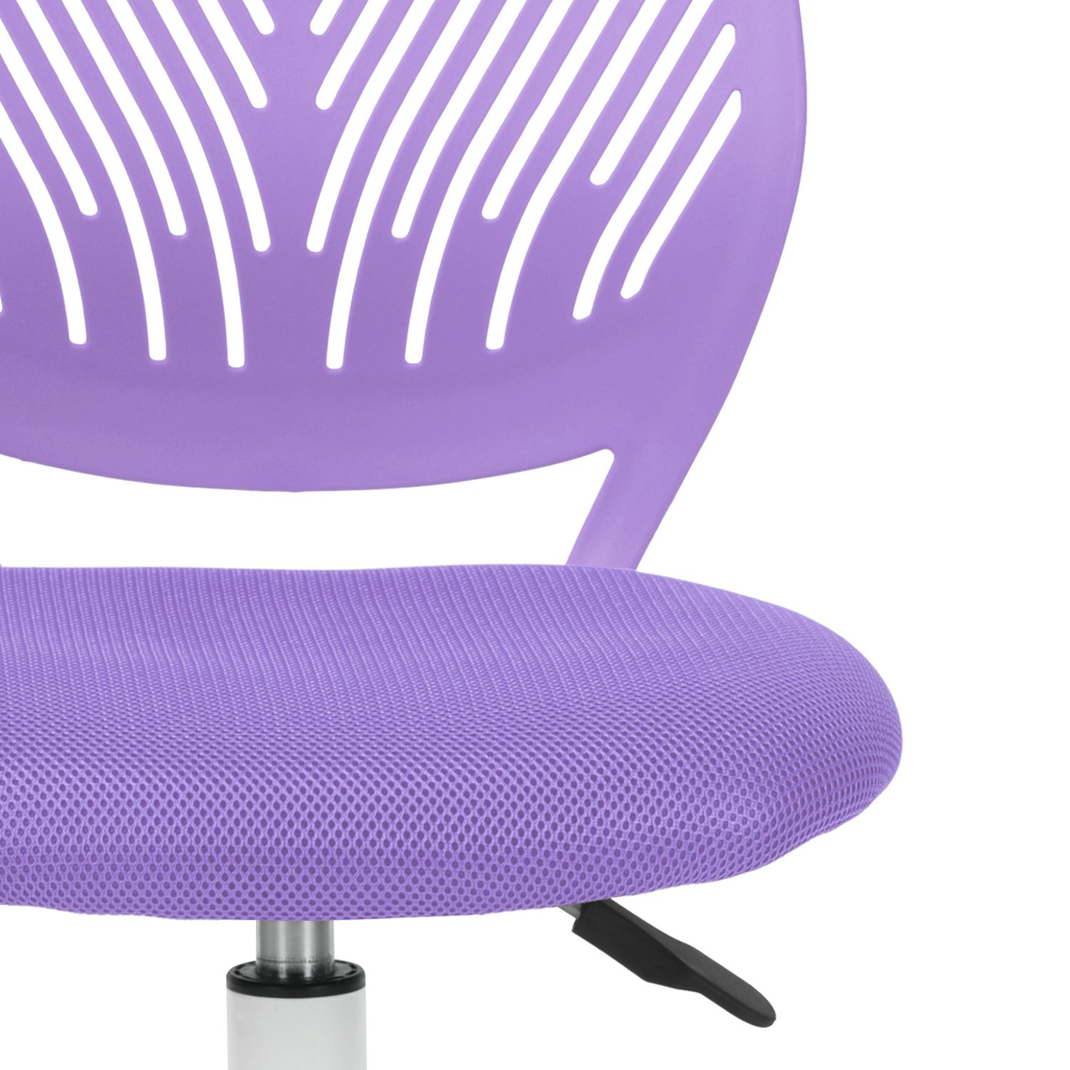 Foto 9 pulgar | Silla De Oficina Furniturer Carnation Morado 40 X 50.5 X 75-87 Cm
