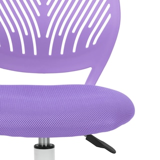 Foto 8 | Silla De Oficina Furniturer Carnation Morado 40 X 50.5 X 75-87 Cm