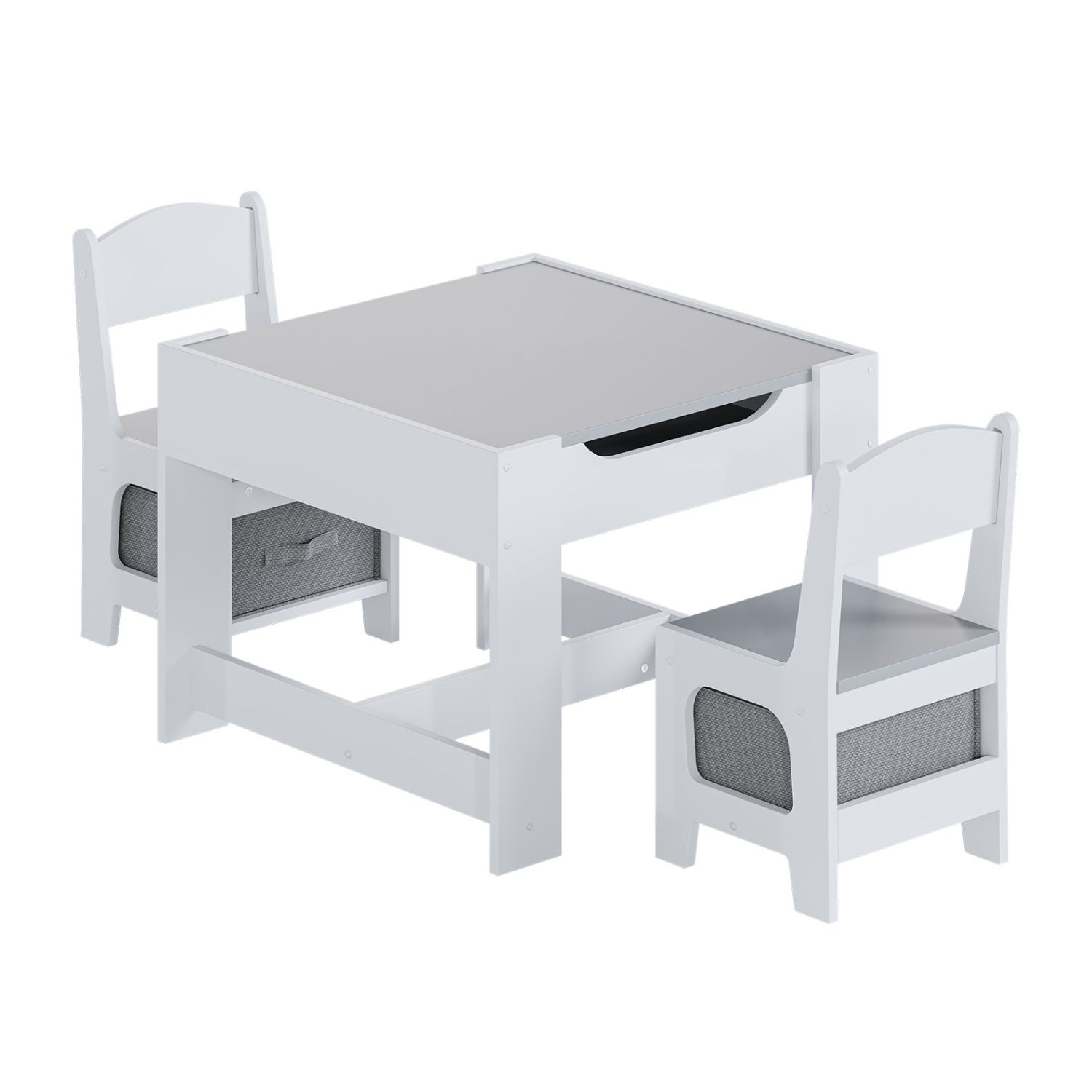 Set De Mesa Y Sillas Mubson. Mesa Infantil Lommy