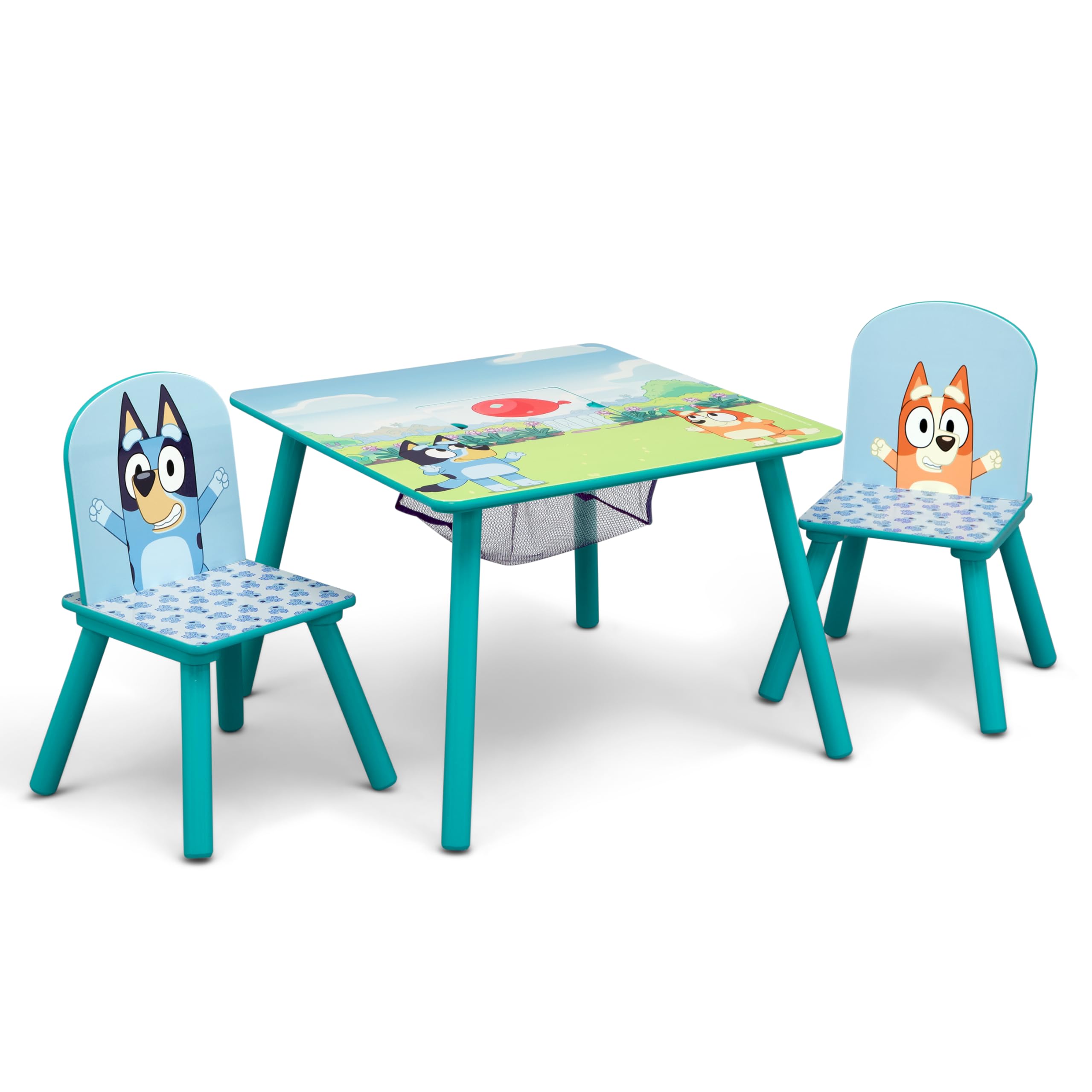 Foto 2 pulgar | Juego De Mesa Y Silla Delta Children Bluey Con Almacenamiento 3+ - Venta Internacional.