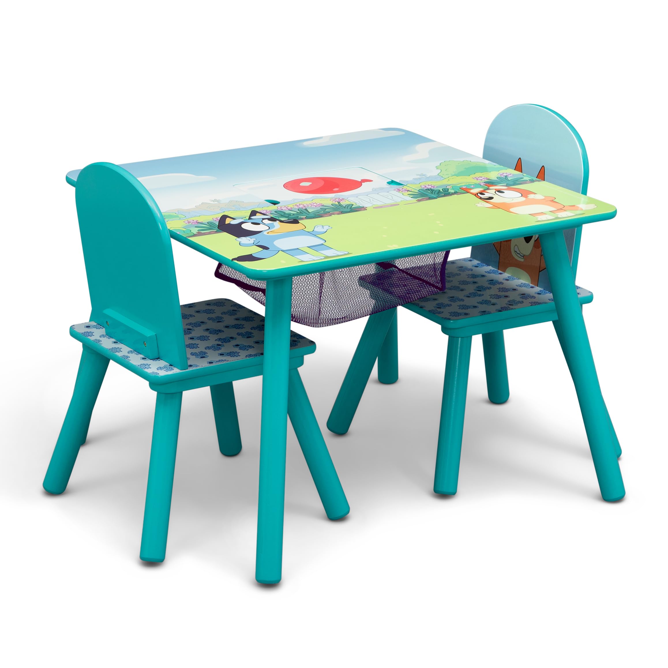 Foto 6 pulgar | Juego De Mesa Y Silla Delta Children Bluey Con Almacenamiento 3+ - Venta Internacional.