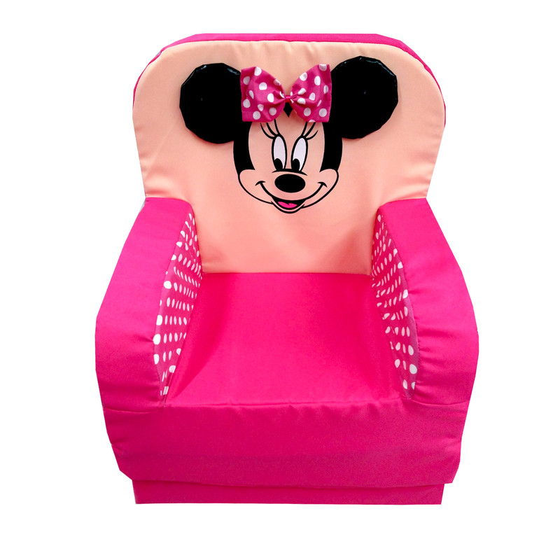 Foto 2 pulgar | Sillón Infantil Plegable Diseño Minnie color Rosa Genérica