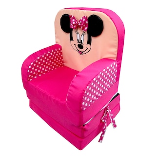 Foto 2 | Sillón Infantil Plegable Diseño Minnie color Rosa Genérica