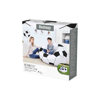 Foto 3 | Sillón Inflable Puff Bestway Diseño Balón De Futbol
