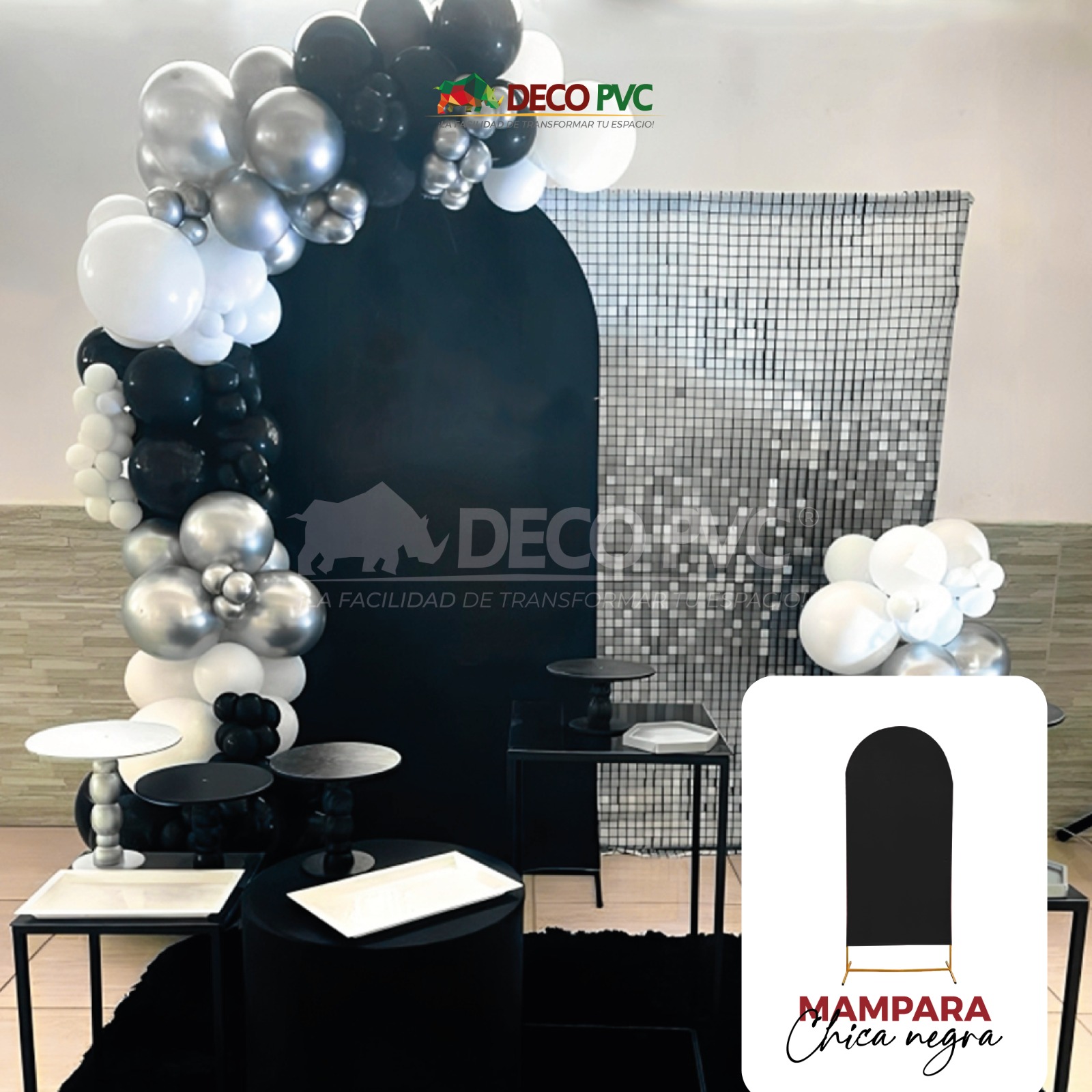 Foto 2 | Dúo / Kit De Mampara Chica .80x1.80 Decorativa Con Funda