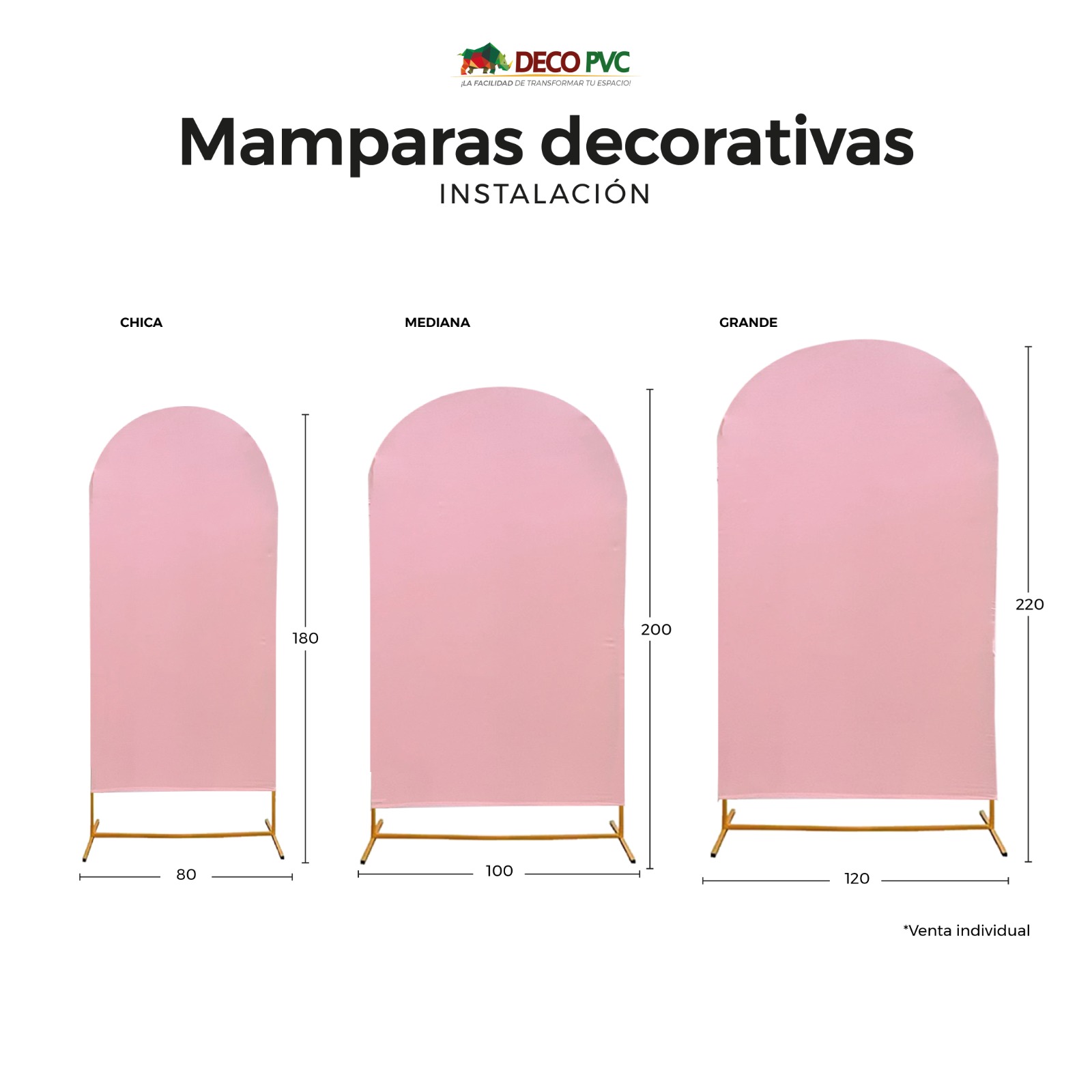 Foto 6 pulgar | Dúo / Kit De Mampara Chica .80x1.80 Decorativa Con Funda
